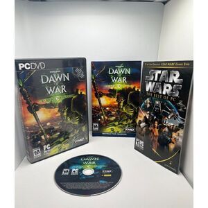 Warhammer 40,000 - Dawn Of War - Dark Crusade (PC DVD-ROM) -- Complete w/ Manual